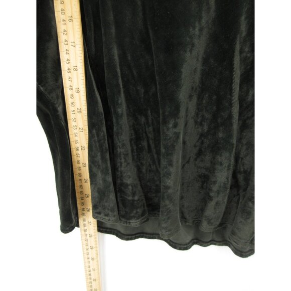 CP Shades Top Medium Sausalito Velvet Blouse Cottage Whimsigoth VTG - Picture 4 of 10
